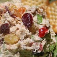 Image of Cranberry Current Chicken Salad Recipe, Group Recipes