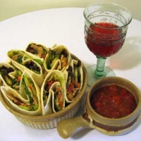 Image of Sweet Chili Thai Veal Wraps Recipe, Group Recipes