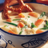 Image of Creamy Vegetable-cheese Soup Recipe, Group Recipes