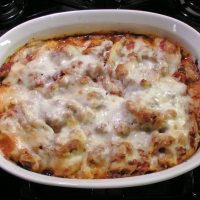 Image of Cheese Stuffed Shells In Meaty Italian Sauce Recipe, Group Recipes