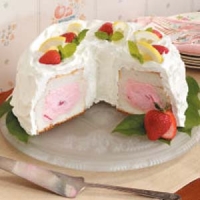 Image of My 50th Birthday Strawberry Tunnel Cake Recipe, Group Recipes