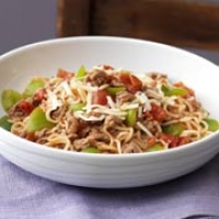 Image of Saucy Beef Noodle Skillet Recipe, Group Recipes