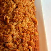 Image of Apple Peach Crumble Loaf Recipe, Group Recipes