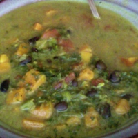 Image of Kale And Sweet Potato Caribbean Soup Recipe, Group Recipes