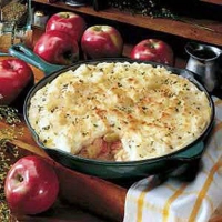 Image of Farmhouse Pork And Apple Pie Recipe, Group Recipes