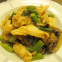 Image of Chinese Chicken With Asparagus Recipe, Group Recipes