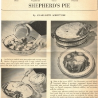 Image of Shepherds Pie Vintage Recipe Clipping Recipe, Group Recipes