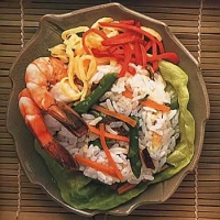 Image of Springtime Sushi Nests Recipe, Group Recipes