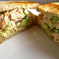 Image of Chicken Salad With Bacon Recipe, Group Recipes