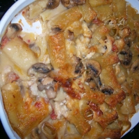 Image of Penne Gorgonzola With Chicken Recipe, Group Recipes