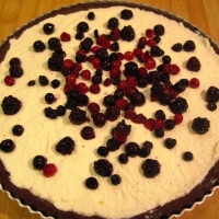Image of Jamie Oliver Mixed Berries Cream Cheese Tart Recipe, Group Recipes