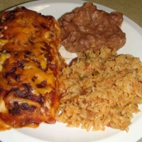 Image of Dennys Chicken Enchiladas With Mole Sauce Recipe, Group Recipes