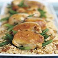 Image of Zesty Green-bean Almond Chicken Recipe Recipe, Group Recipes