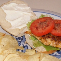 Image of Caribbean Jerk Chicken Sandwich Recipe, Group Recipes