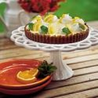 Image of Double Citrus Tart Recipe, Group Recipes