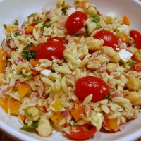Image of Tuna Orzo Salad Recipe, Group Recipes