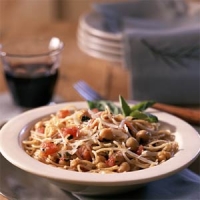 Image of Pasta Skillet With Tomatoes And Beans Recipe, Group Recipes