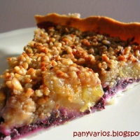 Image of Figs Blueberries And Hazelnuts Tart Recipe, Group Recipes