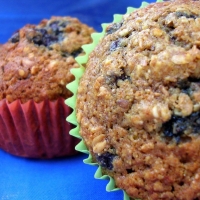 Image of Agave Syrup - Multi Grain Blueberry Muffins Recipe, Group Recipes