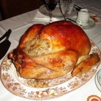 Image of Roasted Whole Turkey With Gravy And My Mothers Stuffing Recipe, Group Recipes