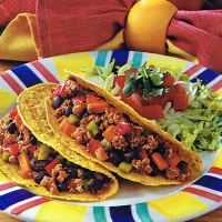 Image of Tex-mex Turkey Tacos Recipe, Group Recipes