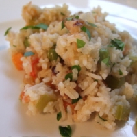 Image of Sour Cream Rice Pilaf Recipe, Group Recipes