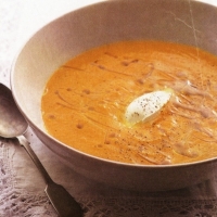 Image of Pumpkin And Fennel Seed Soup With Creme Fraiche Recipe, Group Recipes