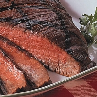 Image of Lime-marinated Flank Steak With Herb Salad Recipe, Group Recipes