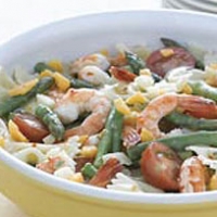 Image of Lemon Shrimp Pasta Salad Recipe, Group Recipes