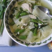 Image of Chicken Noodle Soup With Fresh Herbs Recipe, Group Recipes
