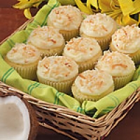 Image of Coconut Cupcakes From Taste Of Home Mag Recipe, Group Recipes