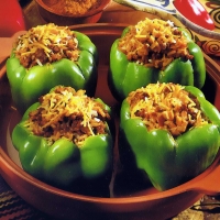 Image of Mexican Stuffed Peppers Recipe, Group Recipes