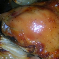 Image of Maple-glazed Chicken And Vegetables Recipe, Group Recipes