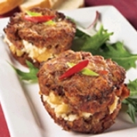 Image of Goat Cheese N Apple Meatloaves Recipe, Group Recipes