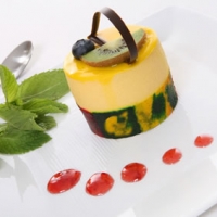 Image of Mango And Lemon Cloud Jello Desserts Recipe, Group Recipes