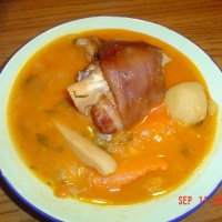 Image of Navy Beans Soup With Ham Hock Recipe, Group Recipes