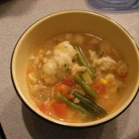 Image of Grandpas Summer Garden Vegetable Soup Recipe, Group Recipes