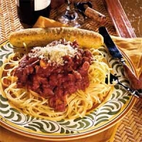 Image of Sicilian Spaghetti Sauce Recipe, Group Recipes