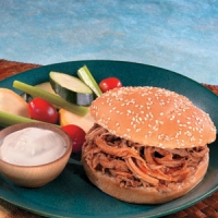 Image of Slow-cooked Pulled Pork Sandwiches Recipe, Group Recipes