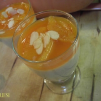 Image of Almond Pudding With Orange-cardamom Syrup Recipe, Group Recipes