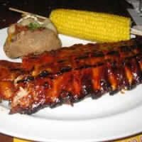 Image of Barbecued Baby Back Ribs With Firecracker Dipping Sauce Recipe, Group Recipes