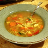 Image of Chicken Orzo Soup Recipe, Group Recipes
