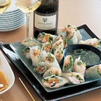 Image of Shrimp Rice-paper Rolls With Vietnamese Dipping Sauce Recipe, Group Recipes