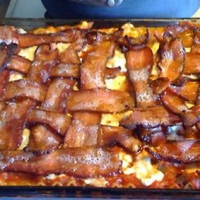 bacon lasagna