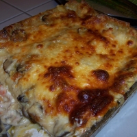 Image of Seafood Lasagna With Goat Cheese Recipe, Group Recipes