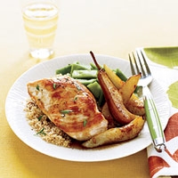 Image of Balsamic Chicken With Pears Recipe, Group Recipes