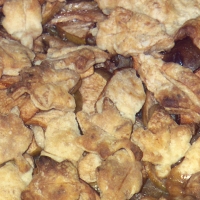 Image of Pie Crust American-style In A Peach Pie Recipe, Group Recipes