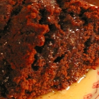 Image of Chocolate Applesauce Cake With Glaze Recipe, Group Recipes