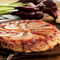 Image of Pear Apple And Cranberry Tarte Tatin Recipe, Group Recipes