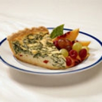 Image of Crab And Spinach Quiche Recipe, Group Recipes
